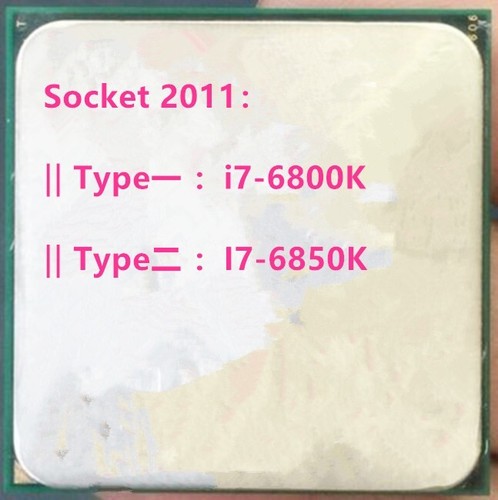 Cpu intel 6800k 6850k - intel, i7-6800k